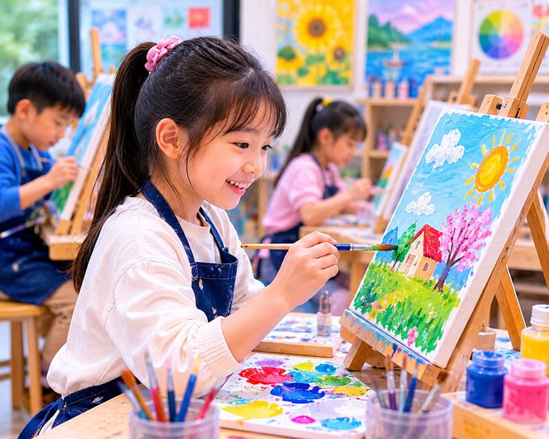 藝術教室繪畫課